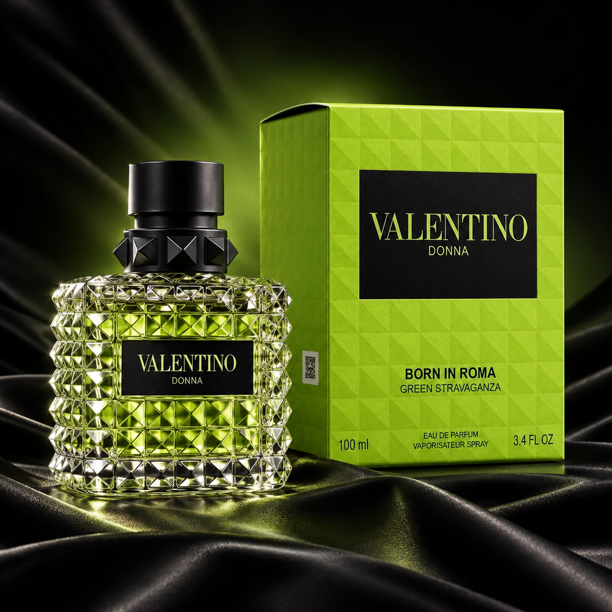 Valentino Donna Born in Roma Green Stravaganza Eau de Parfum for Women β 100 ml (3.4 fl oz)