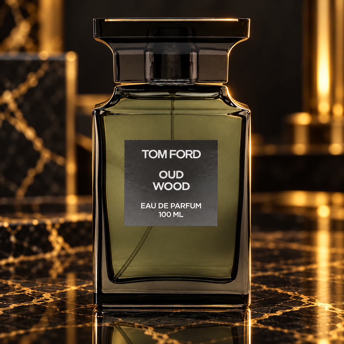 Tom Ford Oud Wood Eau de Parfum β Unisex Fragrance, 100 ml (3.4 fl oz)