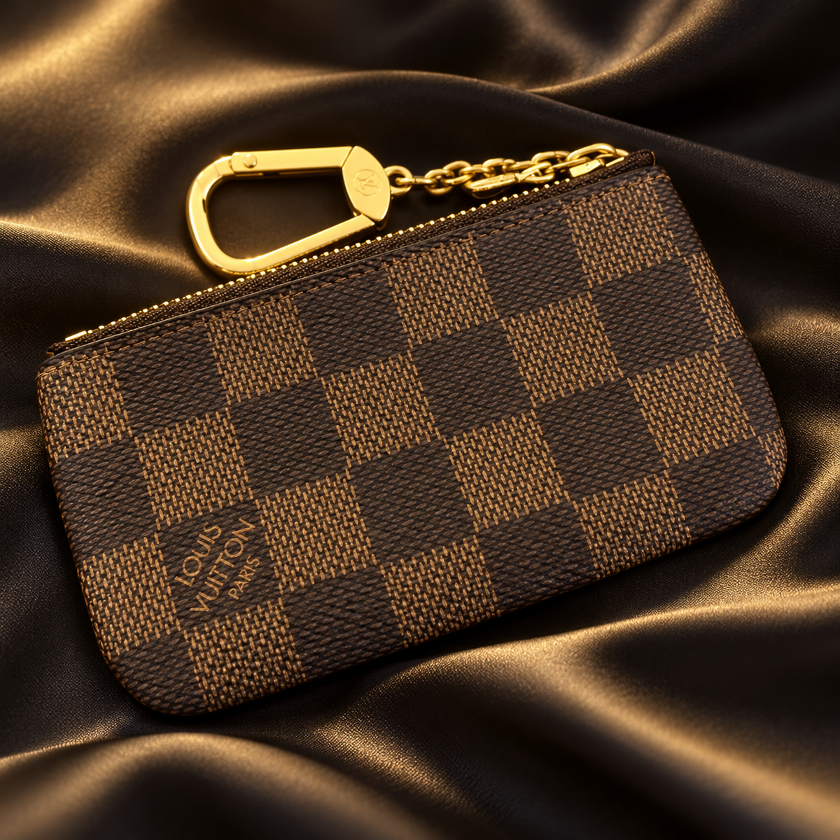 Louis Vuitton Damier Ebene Eva Clutch