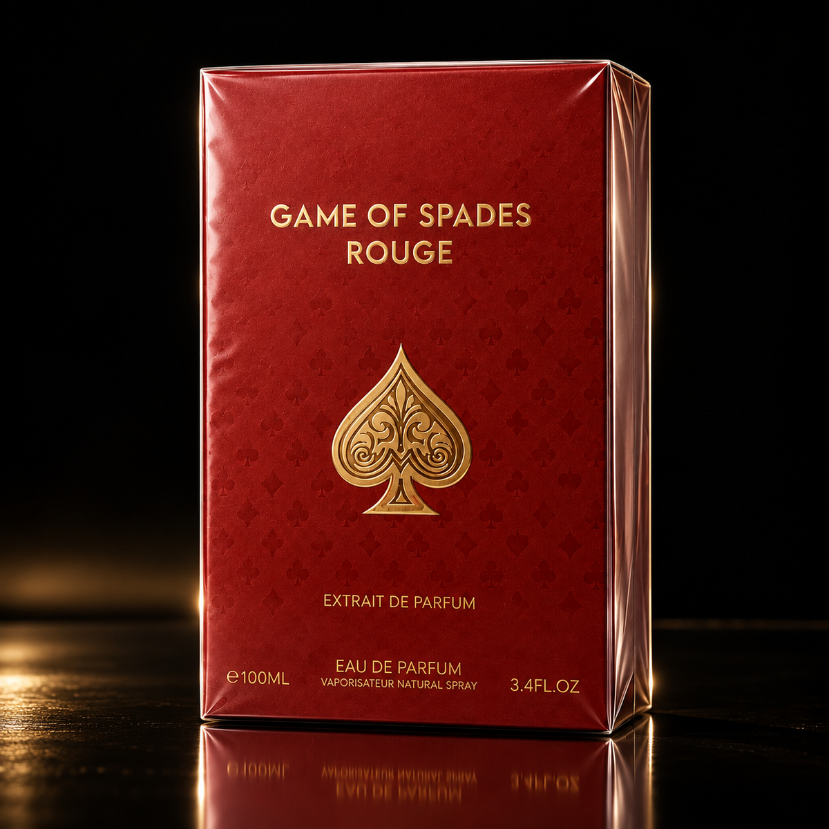 Game of Spades Rouge Extrait de Parfum Spray – 100 ml (3.4 fl oz)