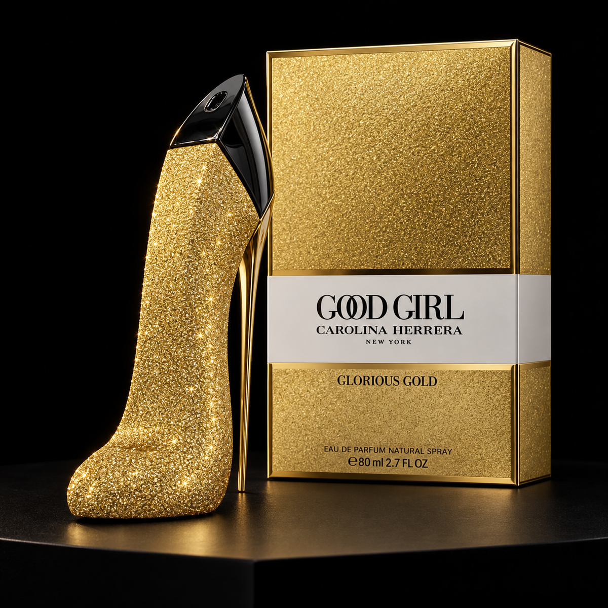 Carolina Herrera Good Girl Glorious Gold Eau de Parfum for Women – 80 mL / 2.7 fl oz