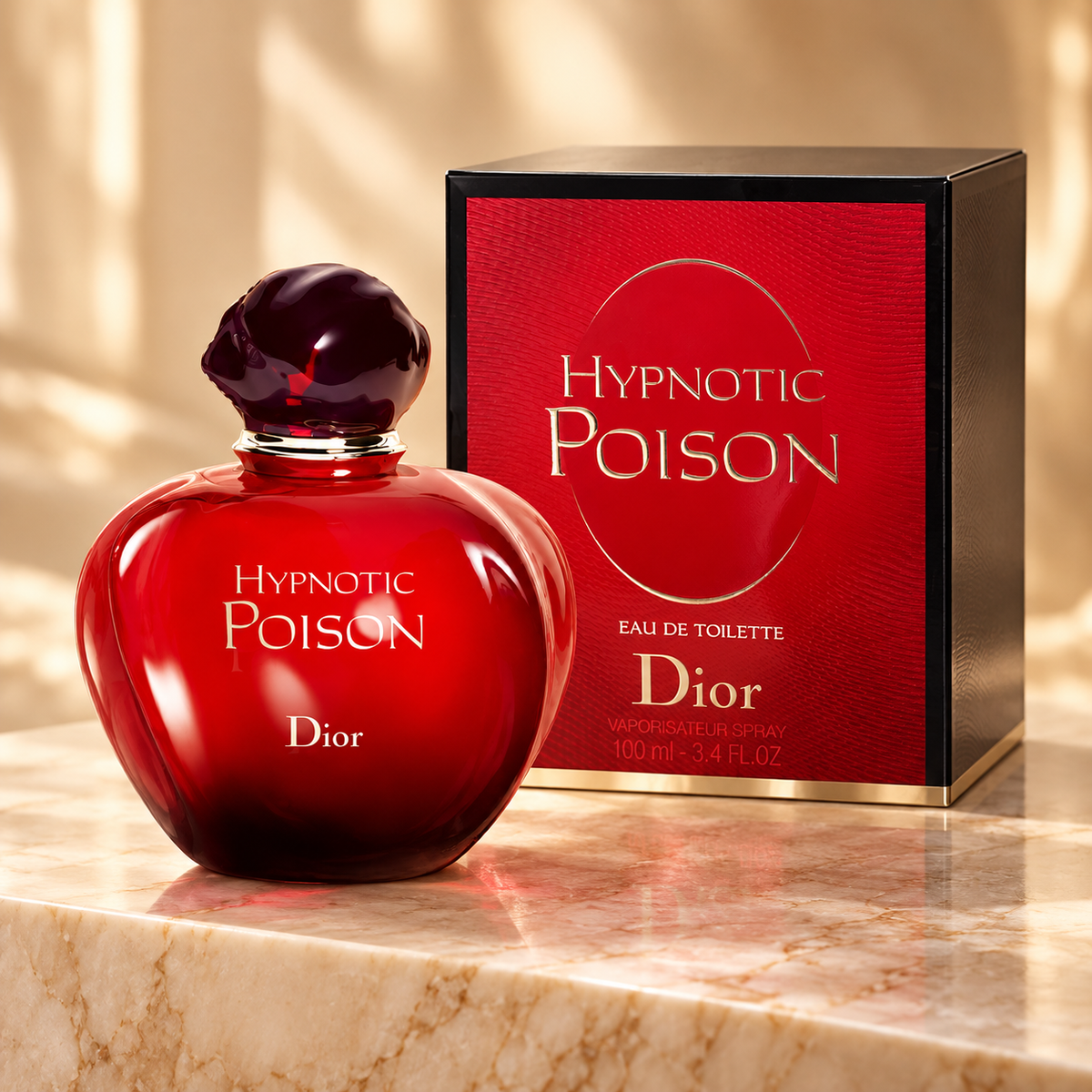 Dior Hypnotic Poison Eau de Toilette for Women – 100 mL / 3.4 fl oz