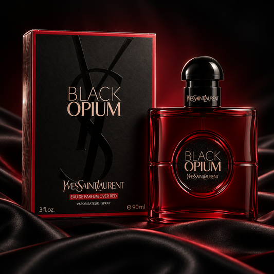 Yves Saint Laurent Black Opium Over Red Eau de Parfum for Women – 90 ml (3 fl oz)