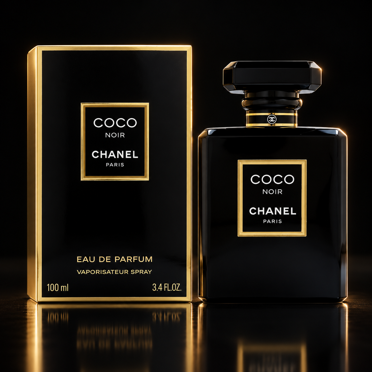 CHANEL Coco Noir Eau de Parfum for Women – 100 mL / 3.4 fl oz