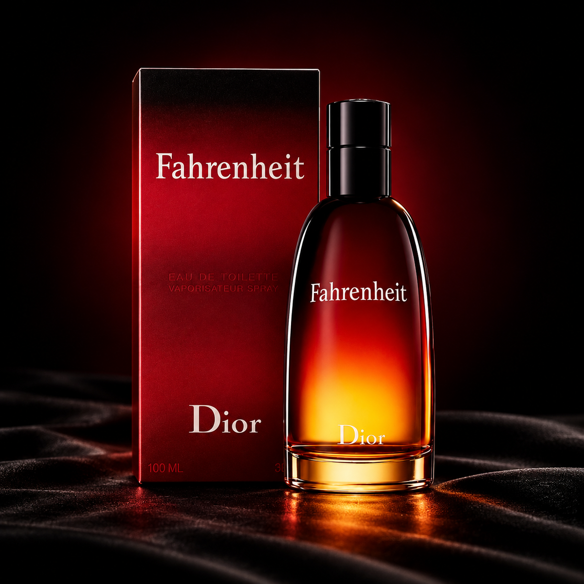 Dior Fahrenheit Eau de Toilette Spray for Men – 100 ml (3.4 fl oz)