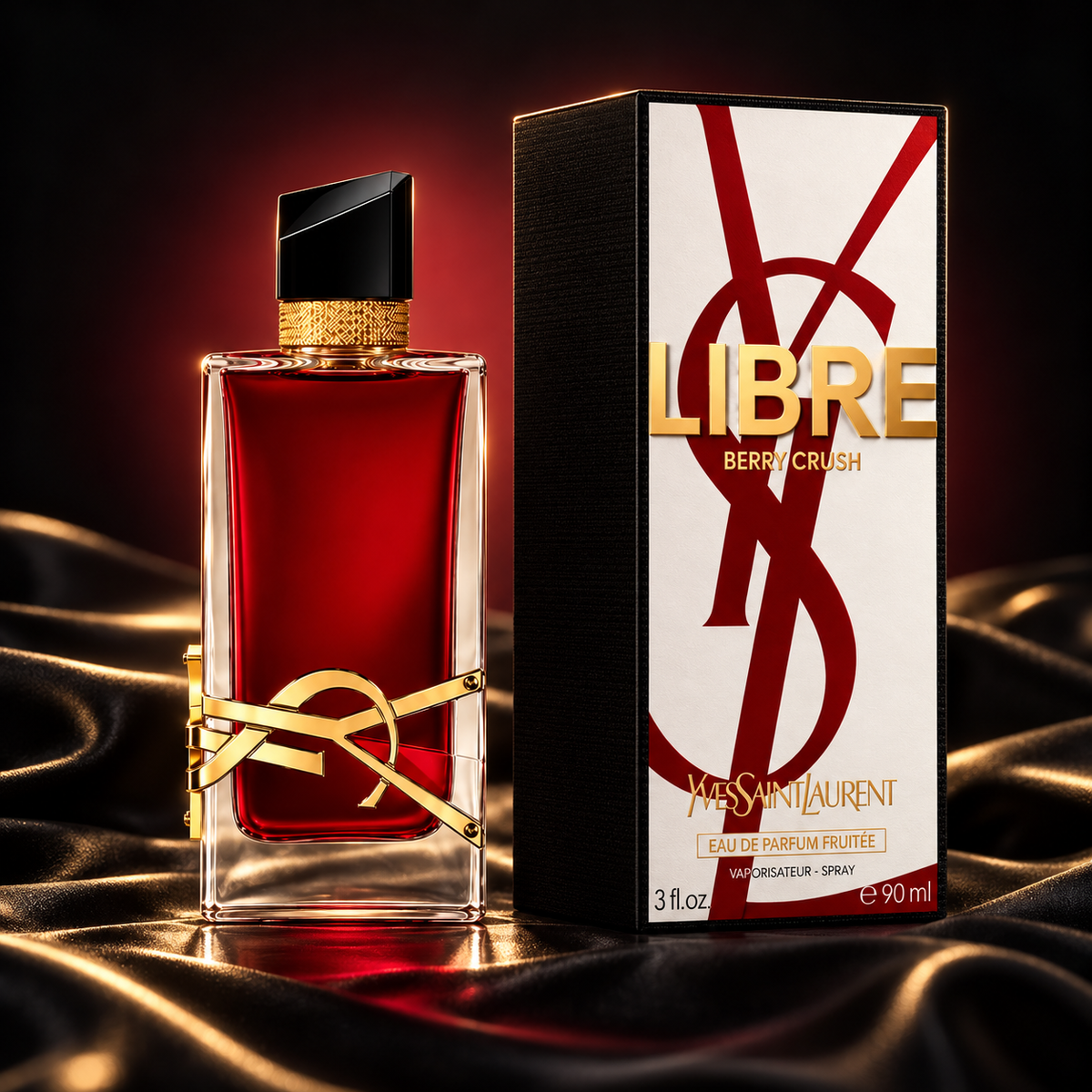 Yves Saint Laurent Libre Berry Crush Eau de Parfum for Women – 90 ml (3 fl oz)