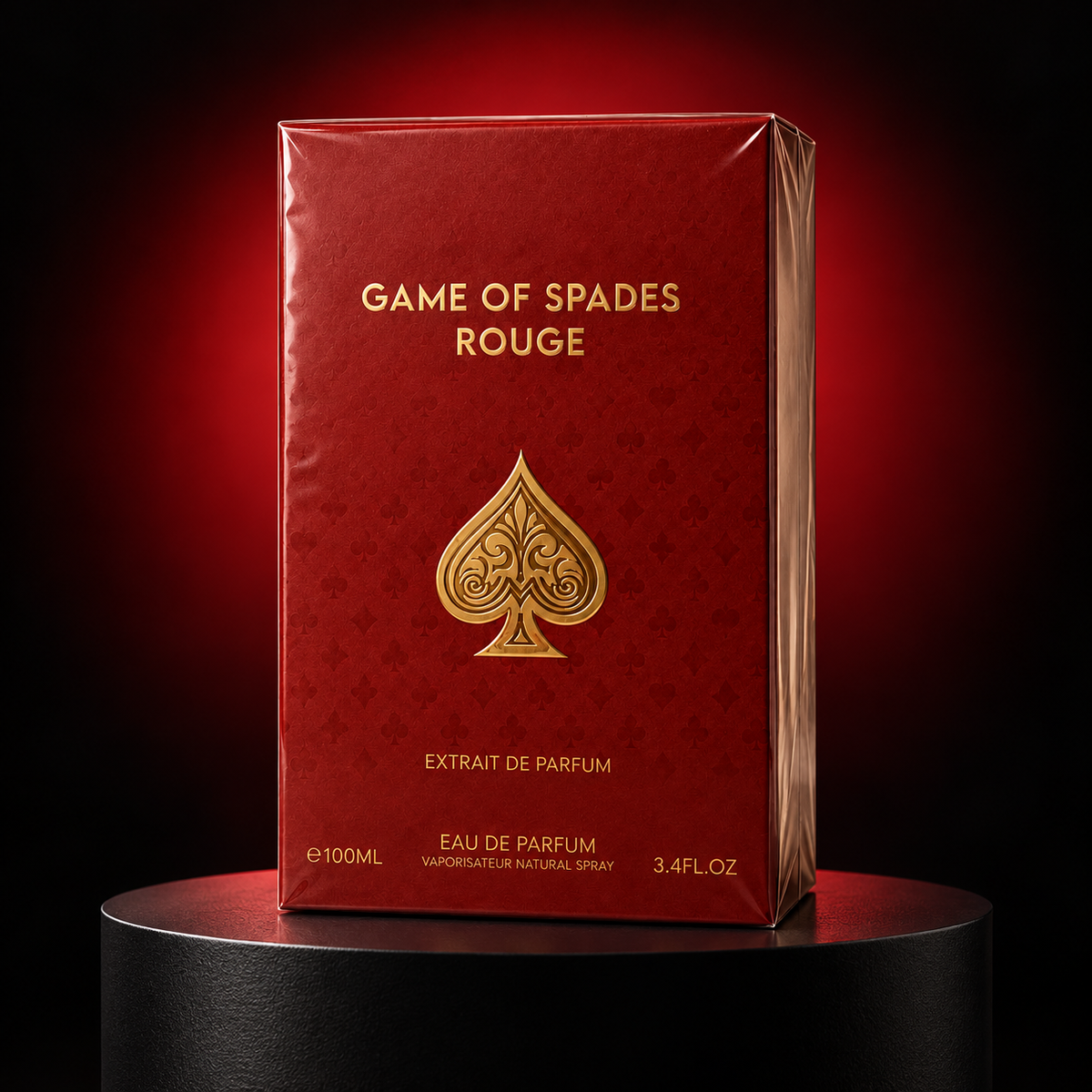 Game of Spades Rouge Extrait de Parfum Spray – 100 ml (3.4 fl oz)