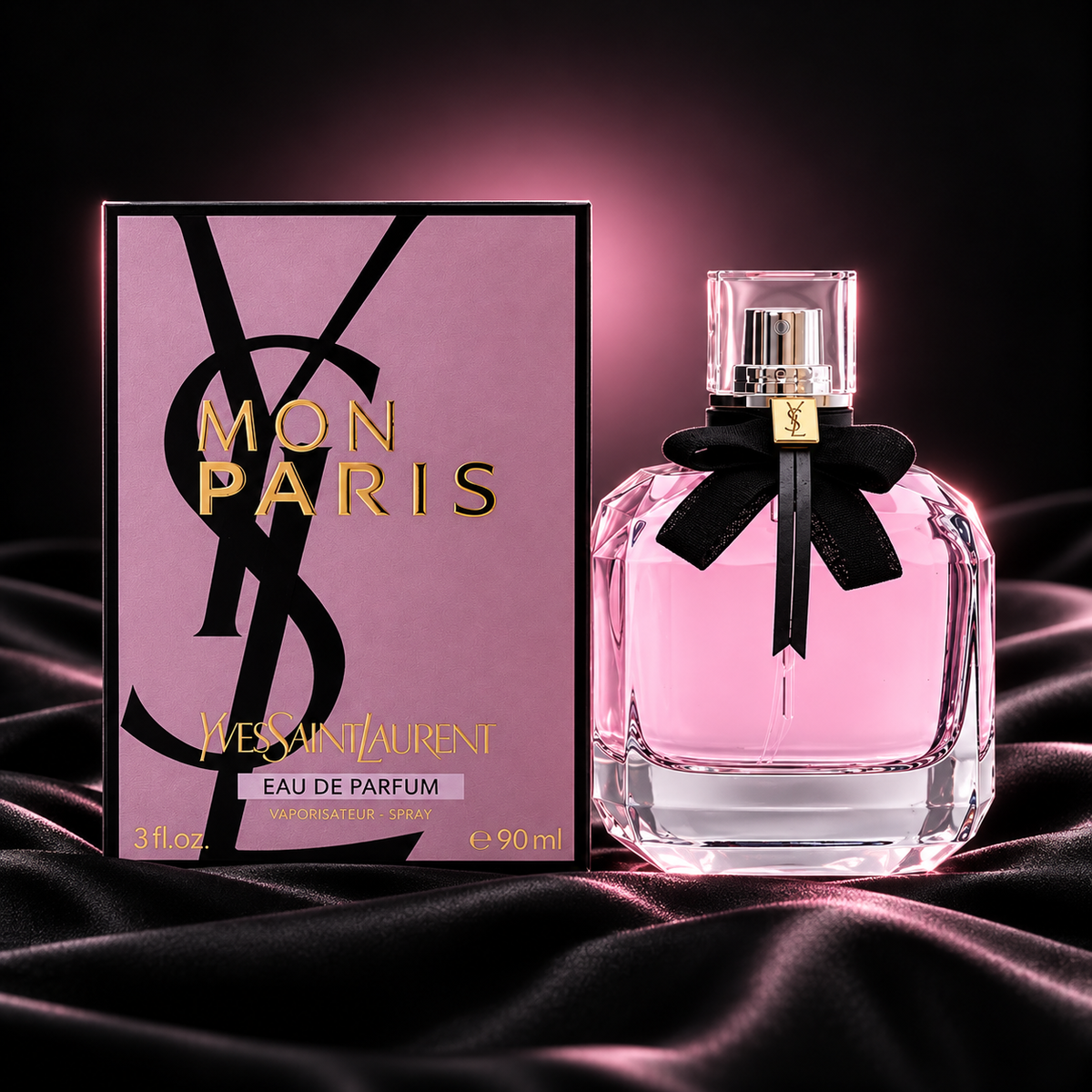 Yves Saint Laurent Mon Paris Eau de Parfum for Women – 90 ml (3 fl oz)