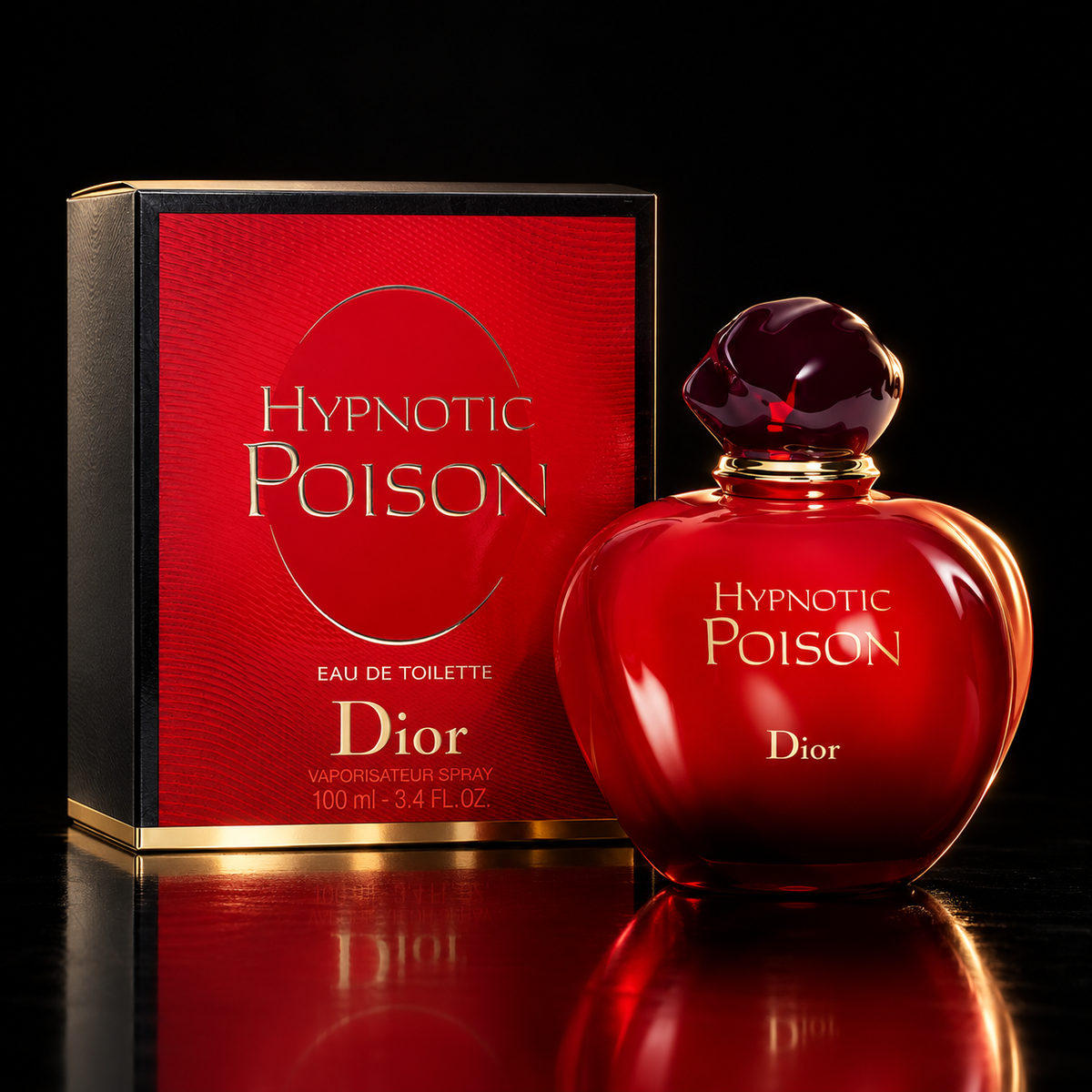 Dior Hypnotic Poison Eau de Toilette for Women – 100 mL / 3.4 fl oz