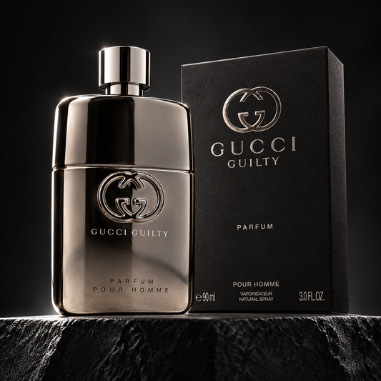 Gucci Guilty Pour Homme Parfum Spray for Men – 90 ml (3 fl oz)