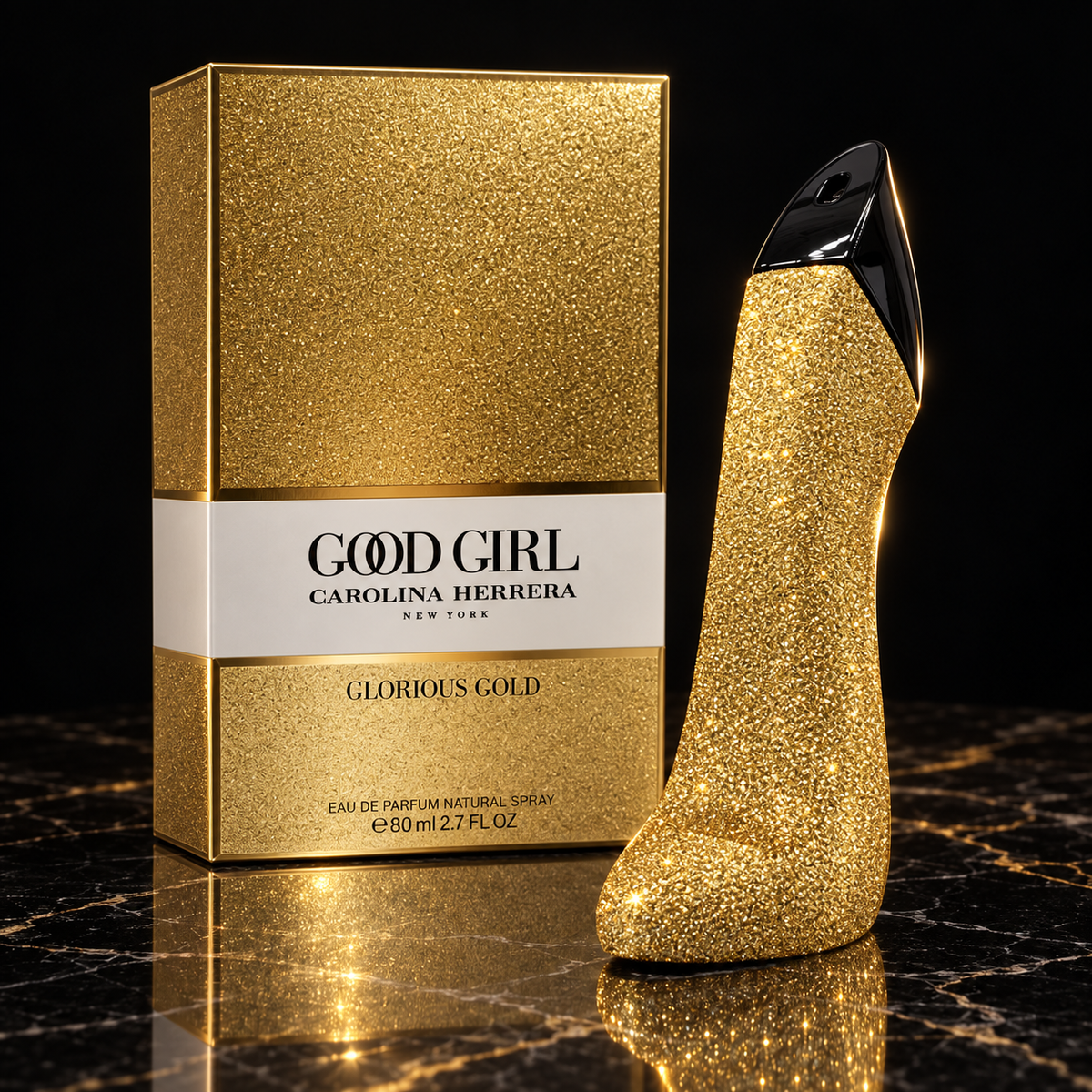 Carolina Herrera Good Girl Glorious Gold Eau de Parfum for Women – 80 mL / 2.7 fl oz