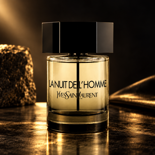 Yves Saint Laurent La Nuit de L’Homme Eau de Toilette for Men – 100 ml (3.3 fl oz)